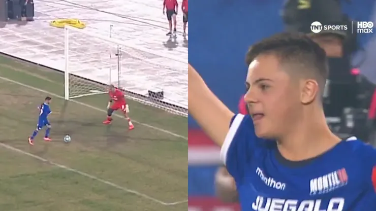 Santino Montillo emocionó a todos en el Nacional
