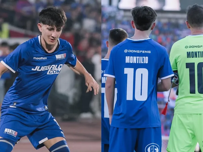 Hijo de Montillo conquista al hincha azul con emotivo mensaje y ya lo piden en la U