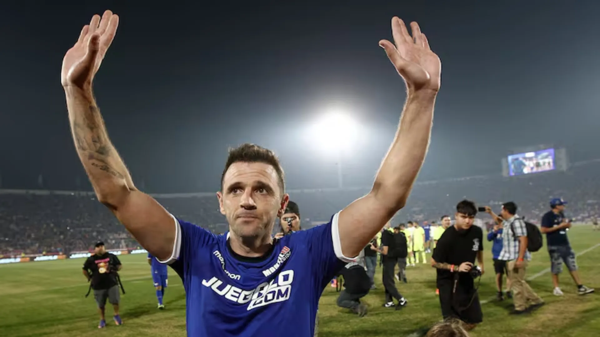 Más de 35 mil personas que repletaron el Estadio Nacional para despededir a la Ardilla Montillo | FOTO: Photosport