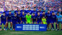 Walter Montillo junto a sus invitados en su despedida.