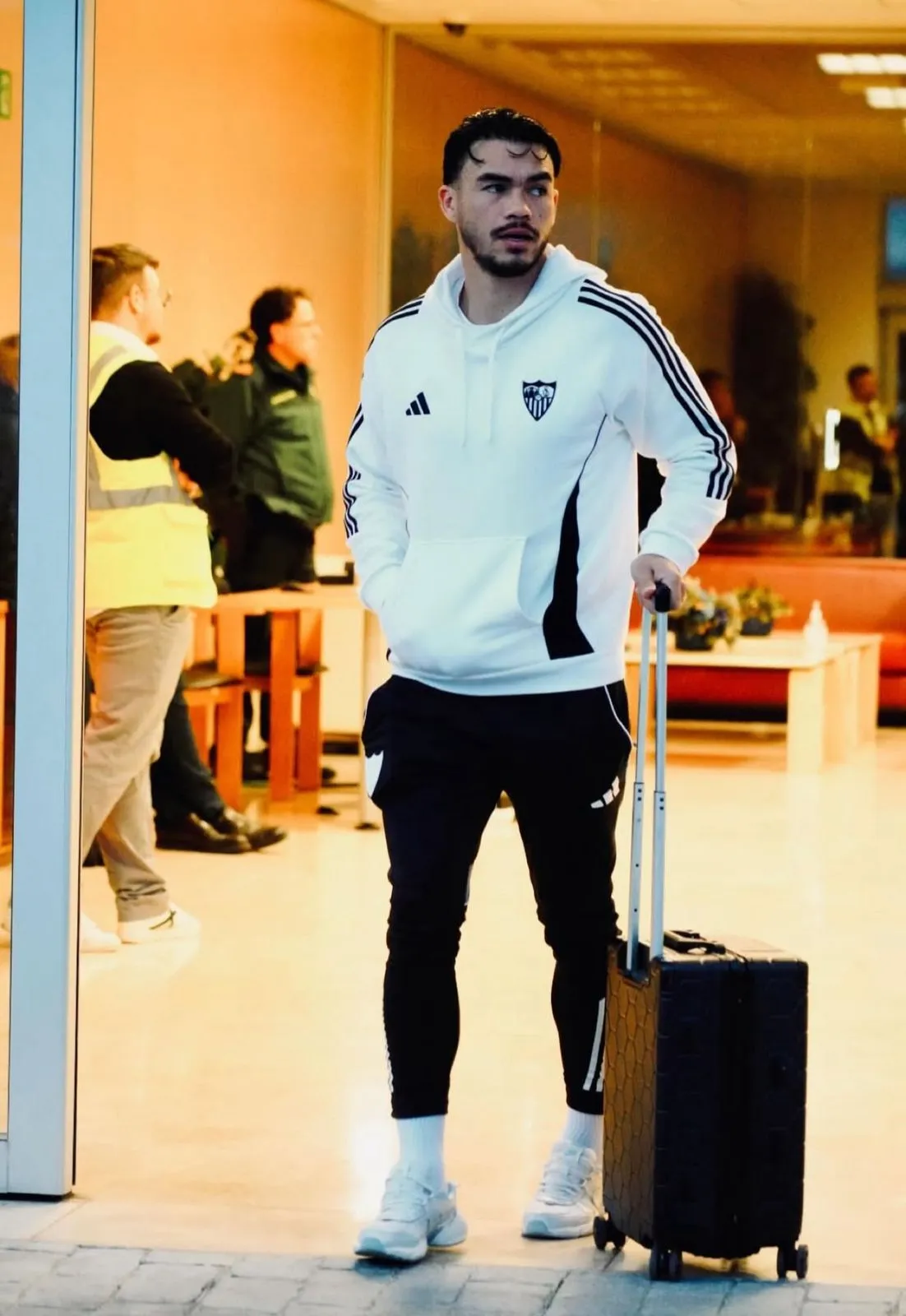 Gabriel Suazo volvió a ser citado en Sevilla tras su lesión. (Foto: Sevilla FC)