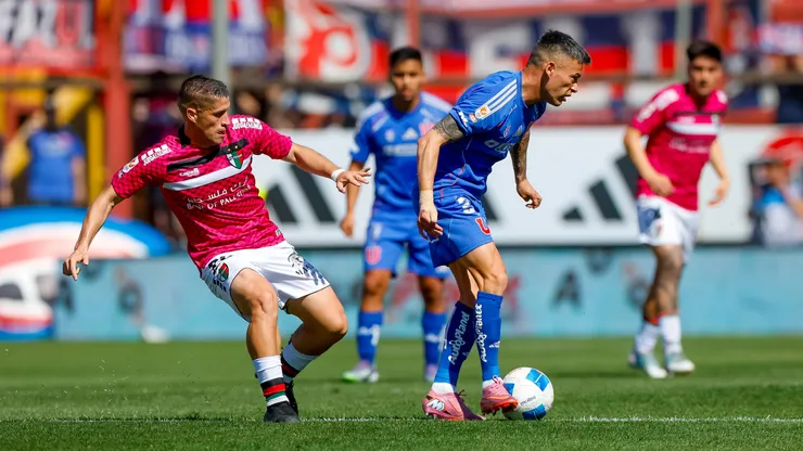 Universidad de Chile se medirá ante Palestino por Copa Sudamericana. (Imagen: Photosport)