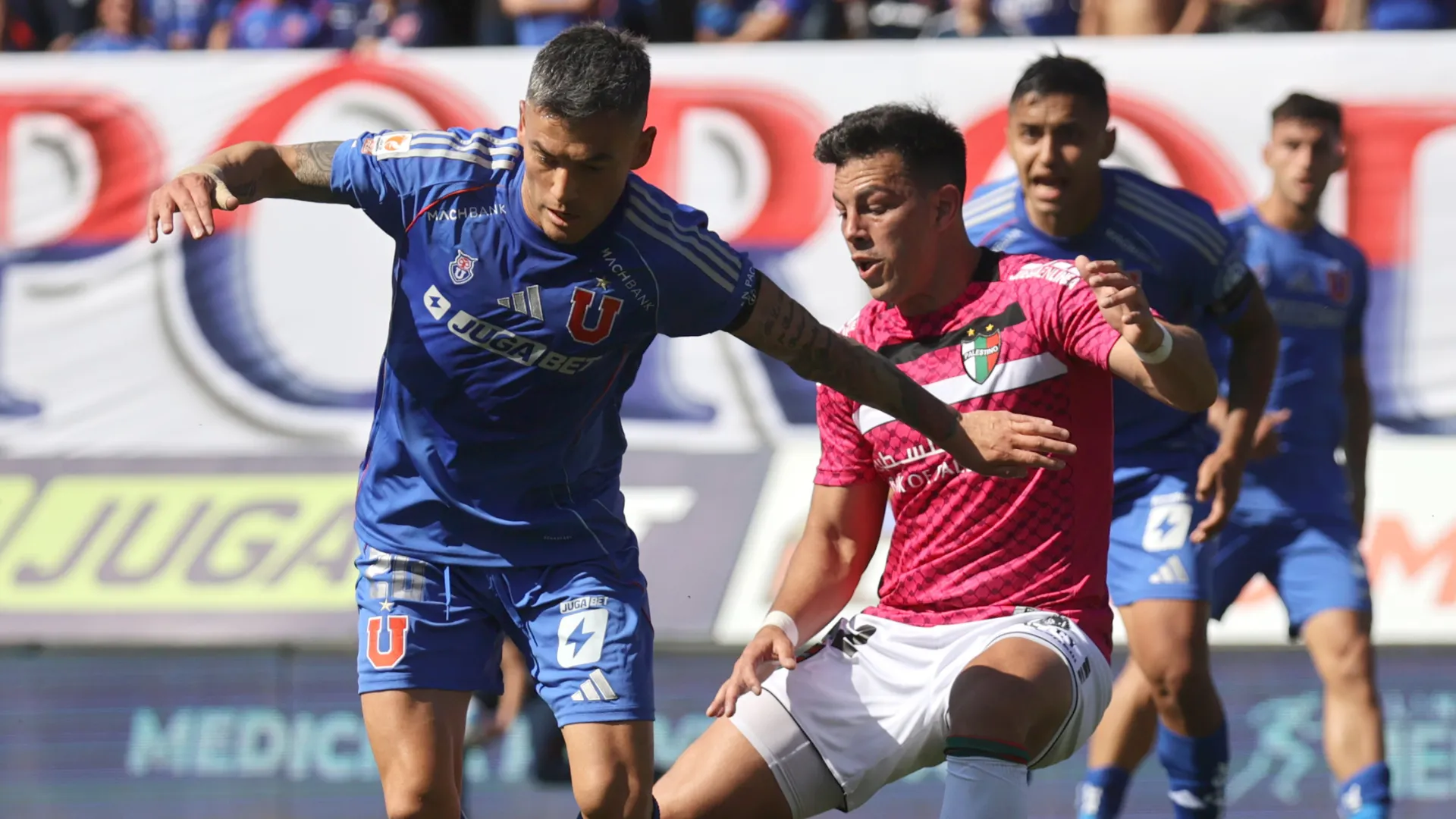 Universidad de Chile jugará ante Palestino por Copa Sudamericana el miércoles 4 de marzo. (Imagen: Photosport)