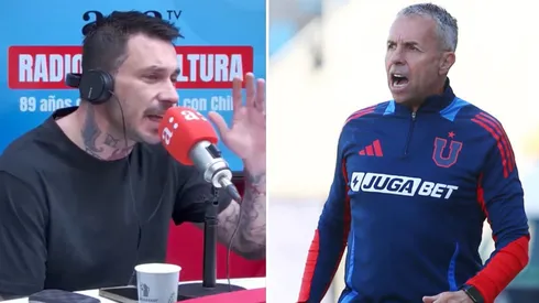 Mauricio Pinilla ya pierde la paciencia con Gustavo Álvarez en la U