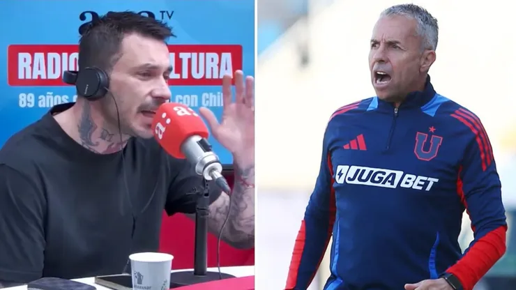 Mauricio Pinilla ya pierde la paciencia con Gustavo Álvarez en la U