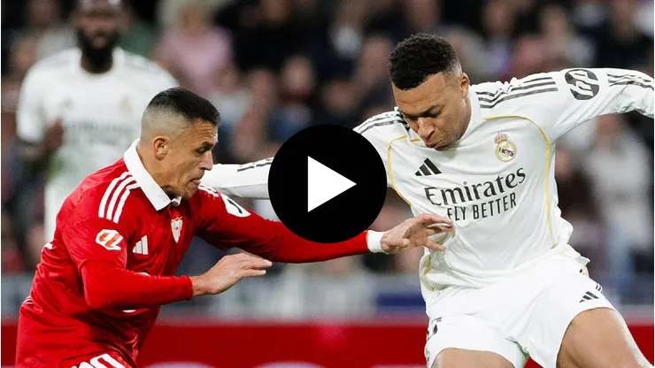 Alexis Sánchez hizo un partidazo ante el Real Madrid en el último partido del año en Sevilla (Foto: Getty)