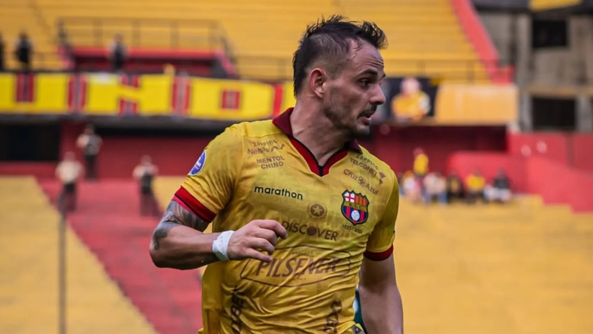 Octavio Rivero abordó su futuro. Ya estuvo en el radar de Universidad de Chile. (Foto: Barcelona SC)