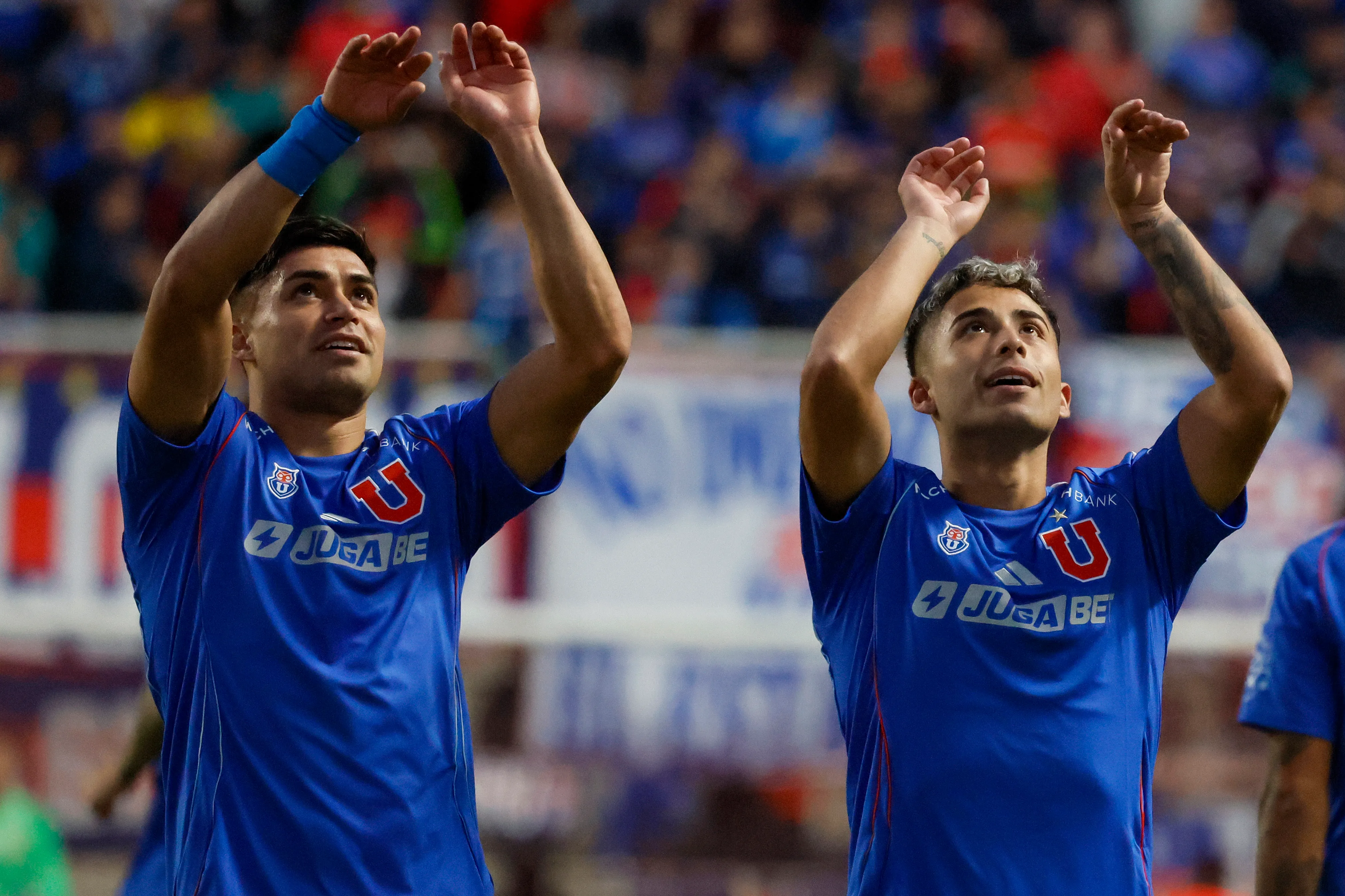 Hormazábal y Assadi forjaron una linda amistad en la U | FOTO: Andres Pina/Photosport