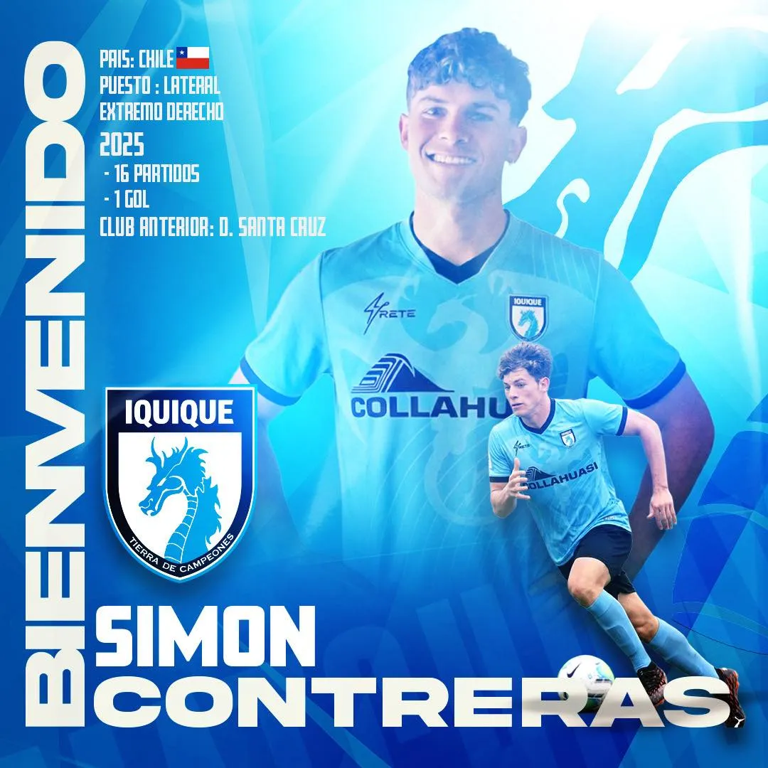 Simón Pitu Contreras se une a Deportes Iquique