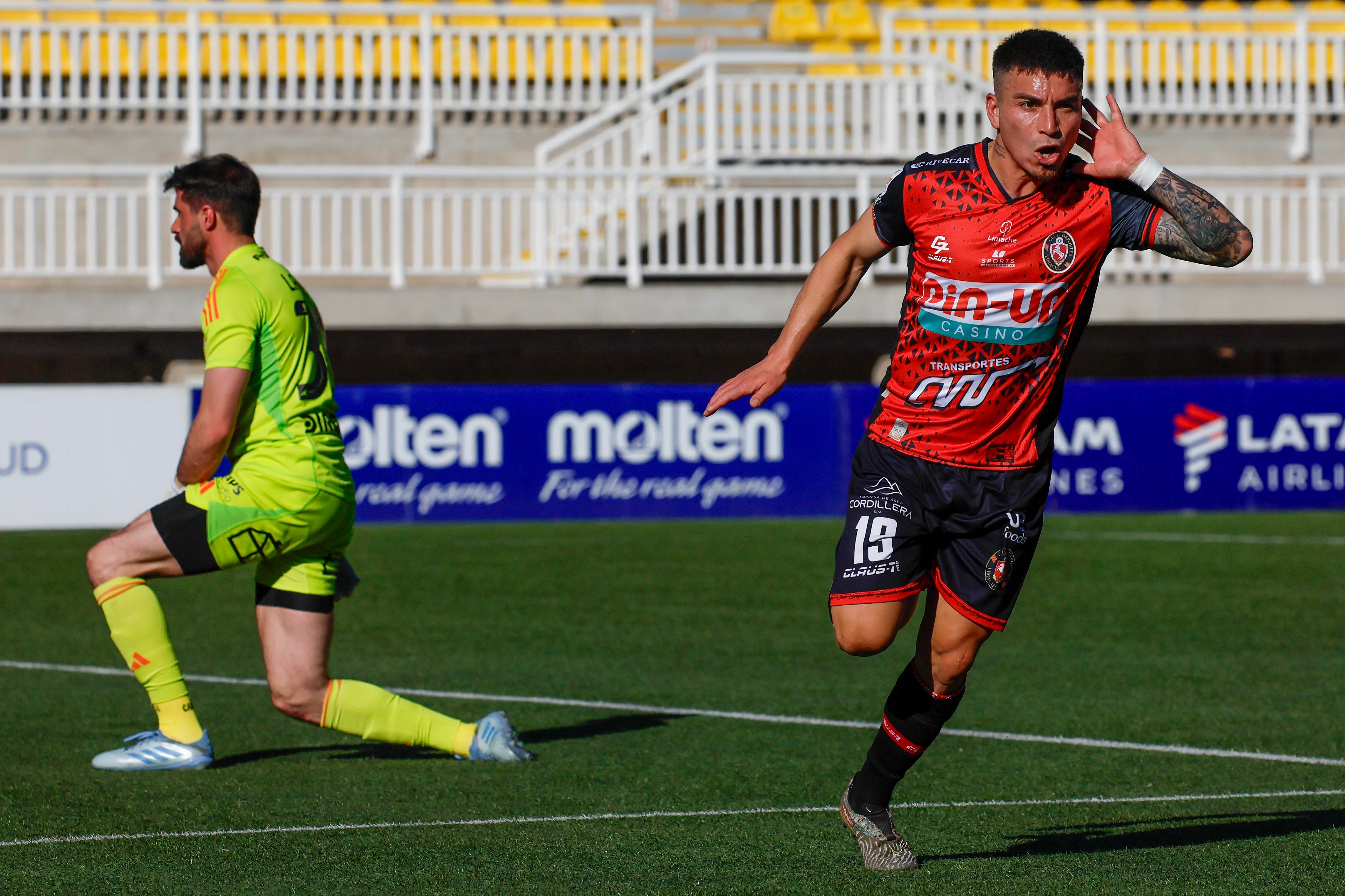 Daniel Castro le convirtió tres goles a Colo Colo este 2025. (Foto: Andrés Piña/Aton Chile)