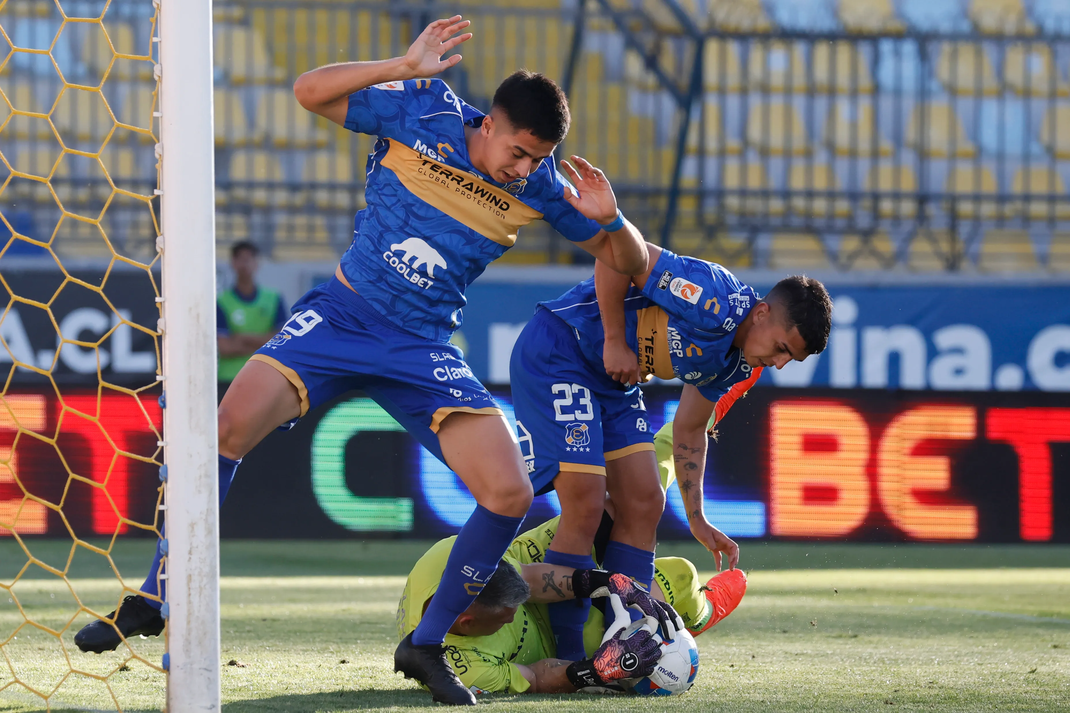 Julián Alfaro disputó 11 partidos con la camiseta de los Ruleteros y convirtió tan solo un tanto | FOTO: Sebastian Cisternas/Photosport