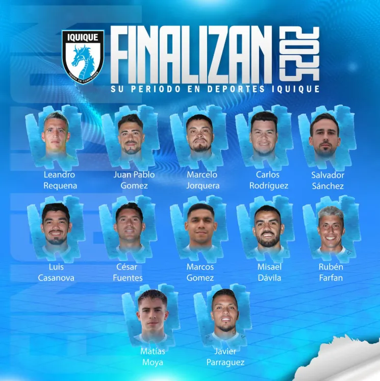 Deportes Iquique se despide de doce jugadores (Foto: Deportes Iquique)