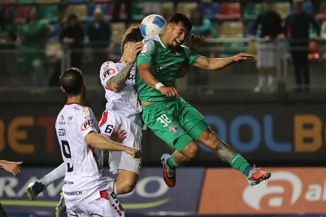 Salazar jugó en Audax en este 2025 | Foto: Photosport