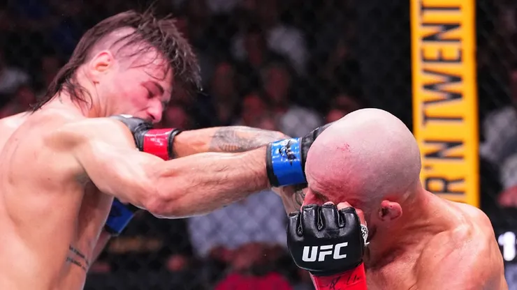 Volkanovski y Lopes dieron un peleón en Australia (Photo by Jeff Bottari/Zuffa LLC)