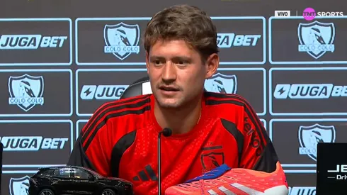 Joaquín Sosa podría debutar como titular esta noche en Colo Colo. (Foto: Captura)