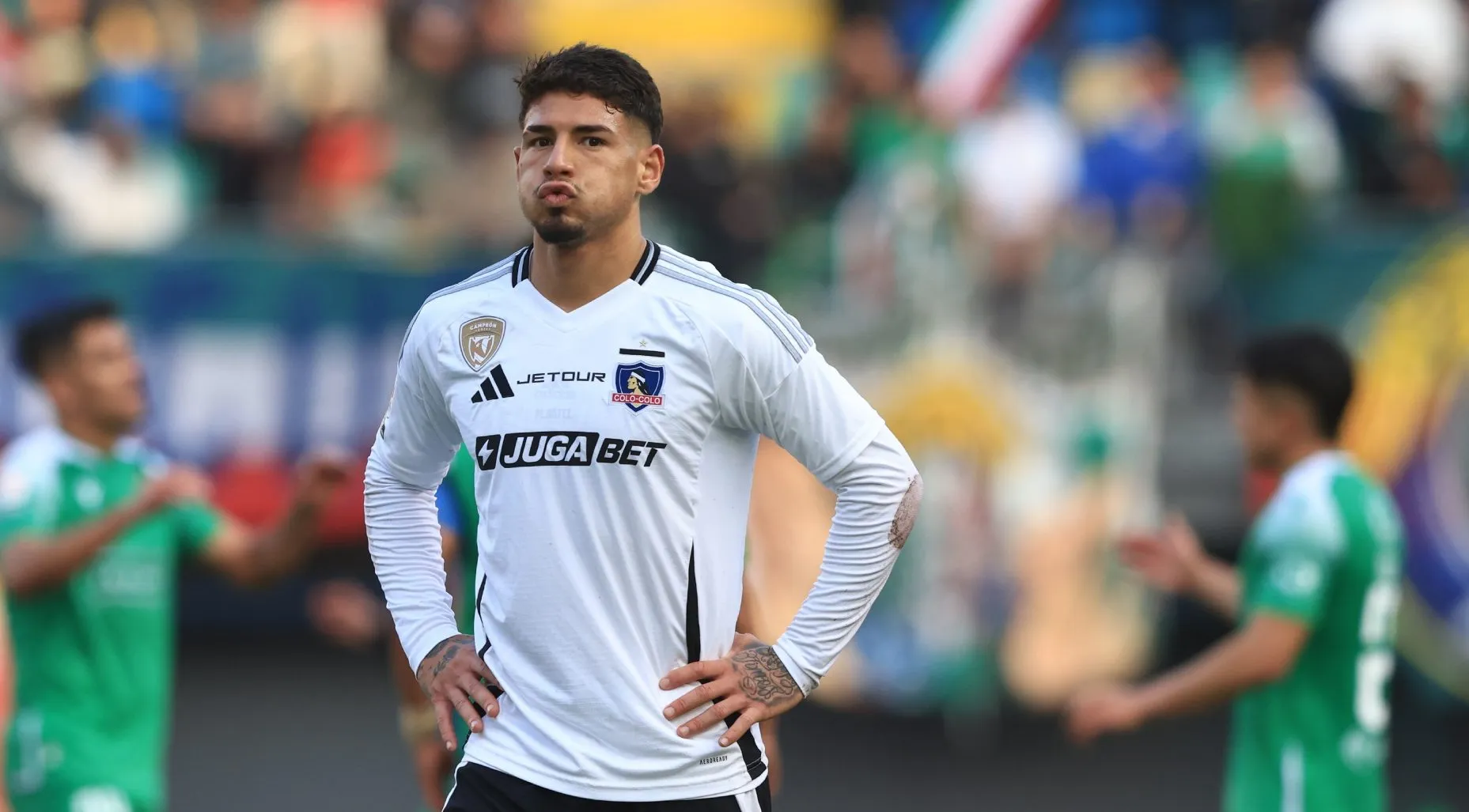 Alan Saldivia estaría muy cerca de partir de Colo Colo. Se habla de que dejaría 1.8 millones de dólares en las arcas del club. (Foto: Photosport)