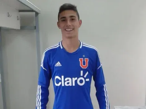 Valentín Castellanos en su paso por la U. de Chile (Archivo)