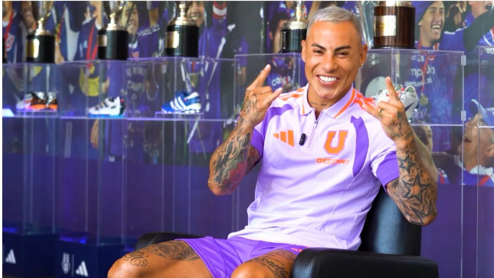 Eduardo Vargas el primer refuerzo de la U.