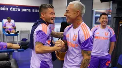 Charles Aránguiz y Eduardo Vargas tuvieron su reencuentro en la U