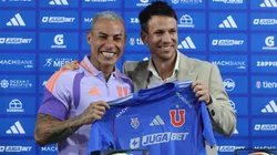 Eduardo Vargas ya se puso la camiseta de la U.