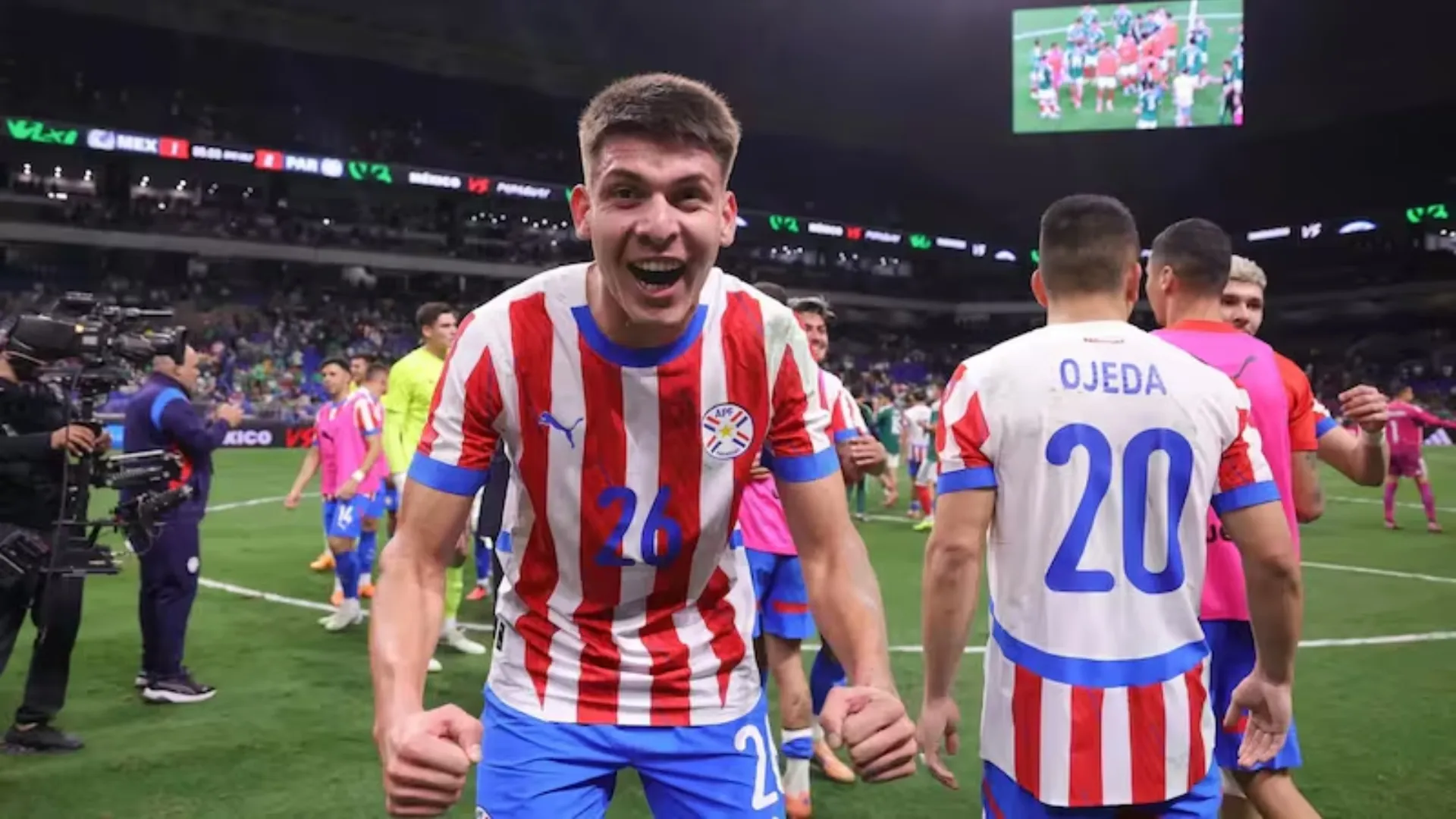 Lucas Romero ya tuvo su debut en la Selección de Paraguay | FOTO: Instagram