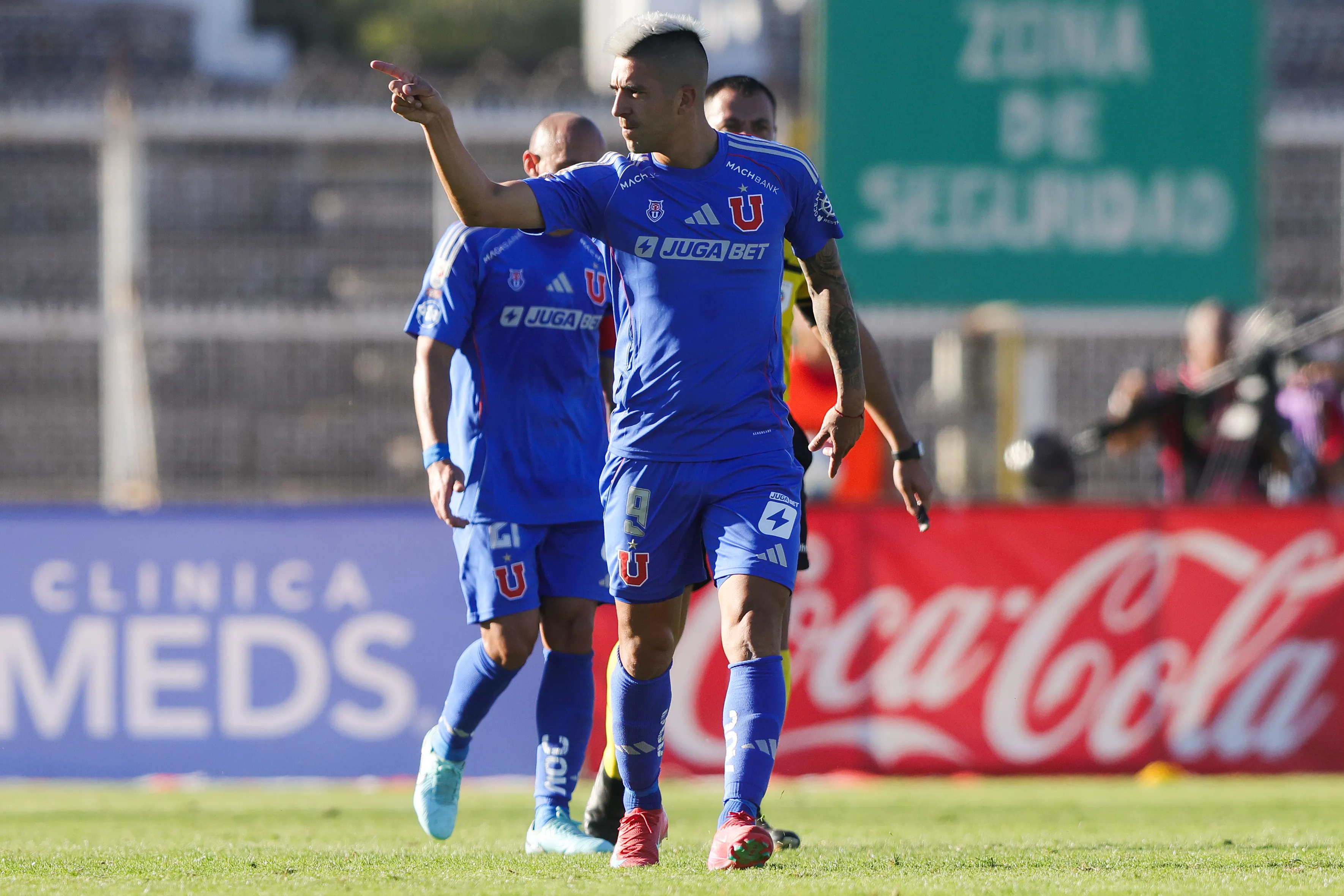 Leandro Fernández convirtió 33 goles con la camiseta de la U | FOTO: Felipe Zanca/Photosport