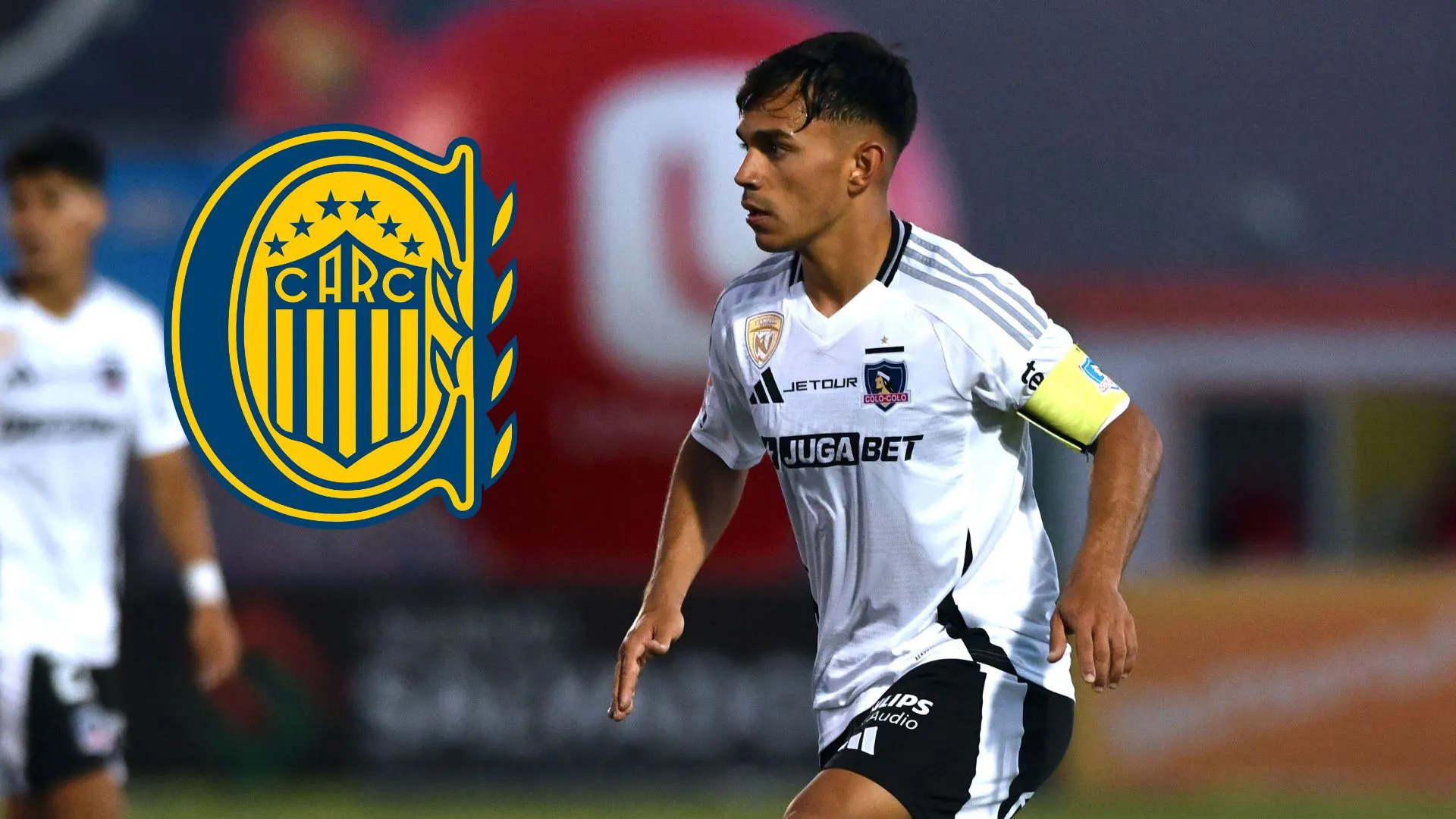 Vicente Pizarro será el sexto chileno en la historia de Rosario Central. (Foto: Photosport)