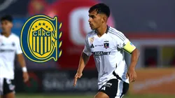 Vicente Pizarro será el sexto chileno en la historia de Rosario Central. (Foto: Photosport)