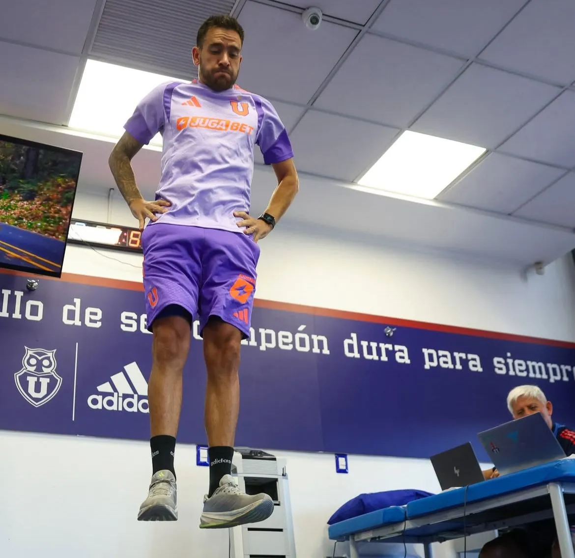 Zaldivia habló fuerte y claro en la U | Foto: Photosport