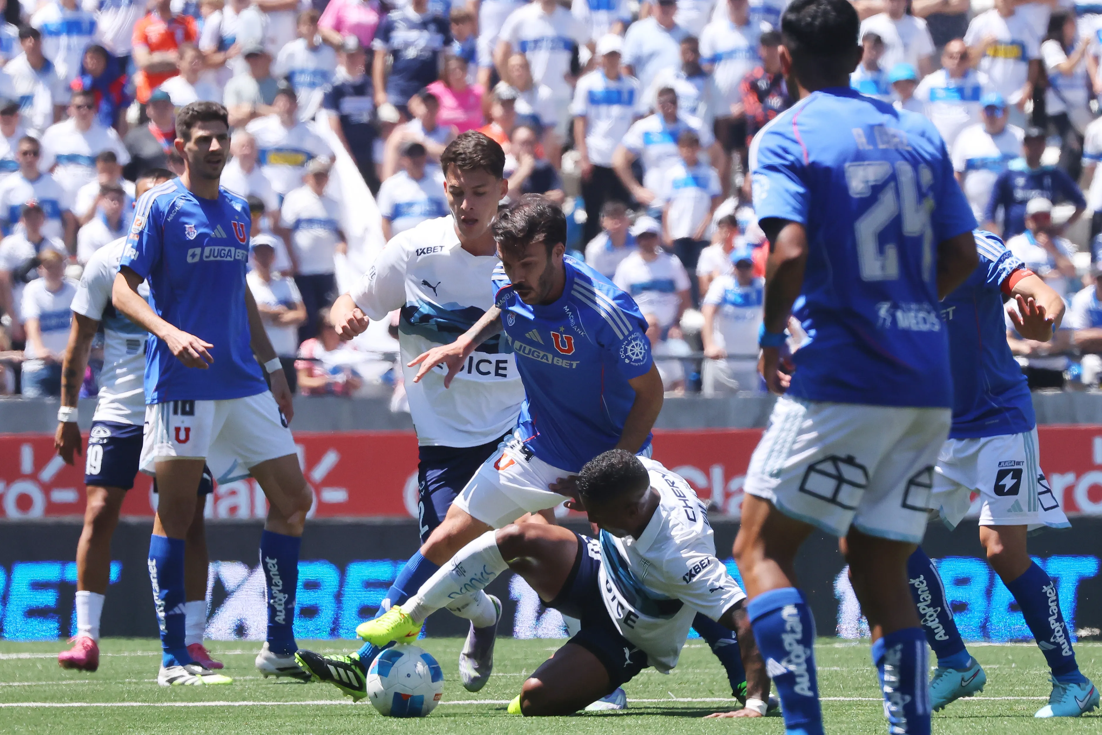 El Bigote Rodríguez disputó 9 partidos con la camiseta de la U | FOTO: Jonnathan Oyarzun/Photosport