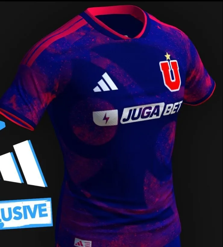 Así luciría la camiseta de local de la U par 2026.