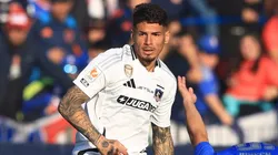 Alan Saldivia se despidió de Colo Colo antes de emprender vuelo a Brasil. (Foto: Photosport)