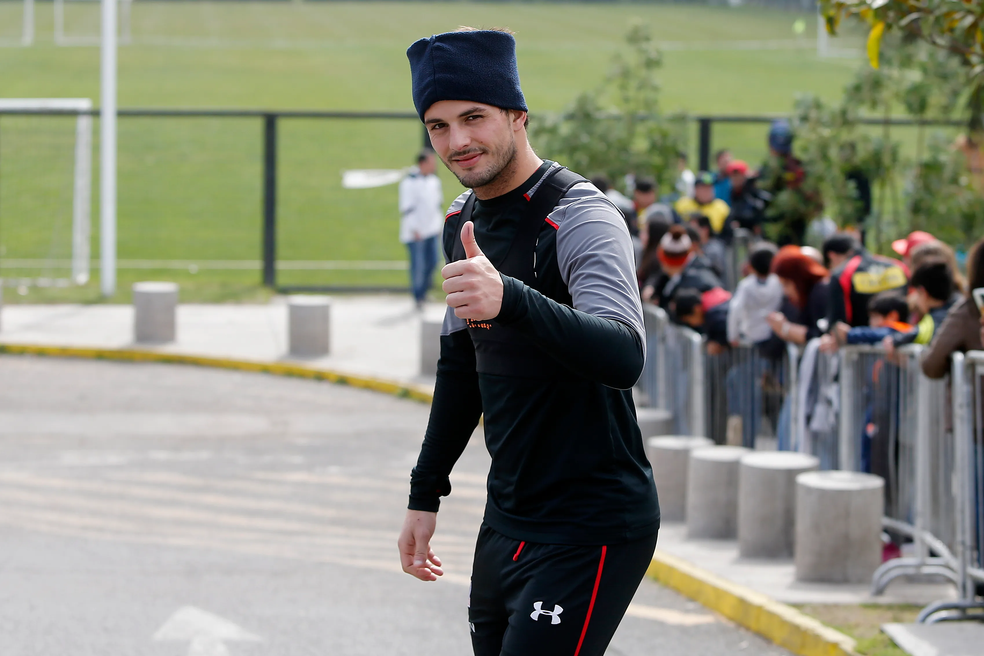 Octavio Rivero disputó 62 partidos con la camiseta alba y convirtió 23 goles | FOTO: Paul Plaza/Photosport