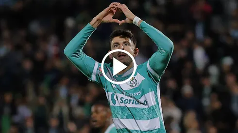 Lucas Di Yorio anotó en su estreno con el Santos Laguna. (Foto: Manuel Guadarrama/Getty Images)