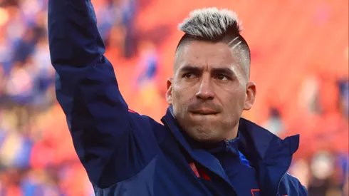 Leandro Fernández se despidió de la U. (Foto: Jonnathan Oyarzún/Photosport)
