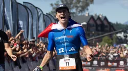 Diego Moya conquistó el Ironman de Pucón.