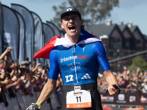 Es chileno y hace historia después de 33 años en el Ironman de Pucón