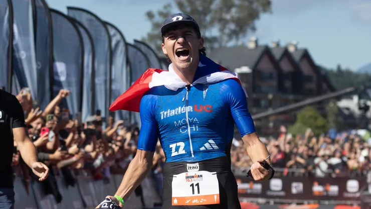 Diego Moya conquistó el Ironman de Pucón.