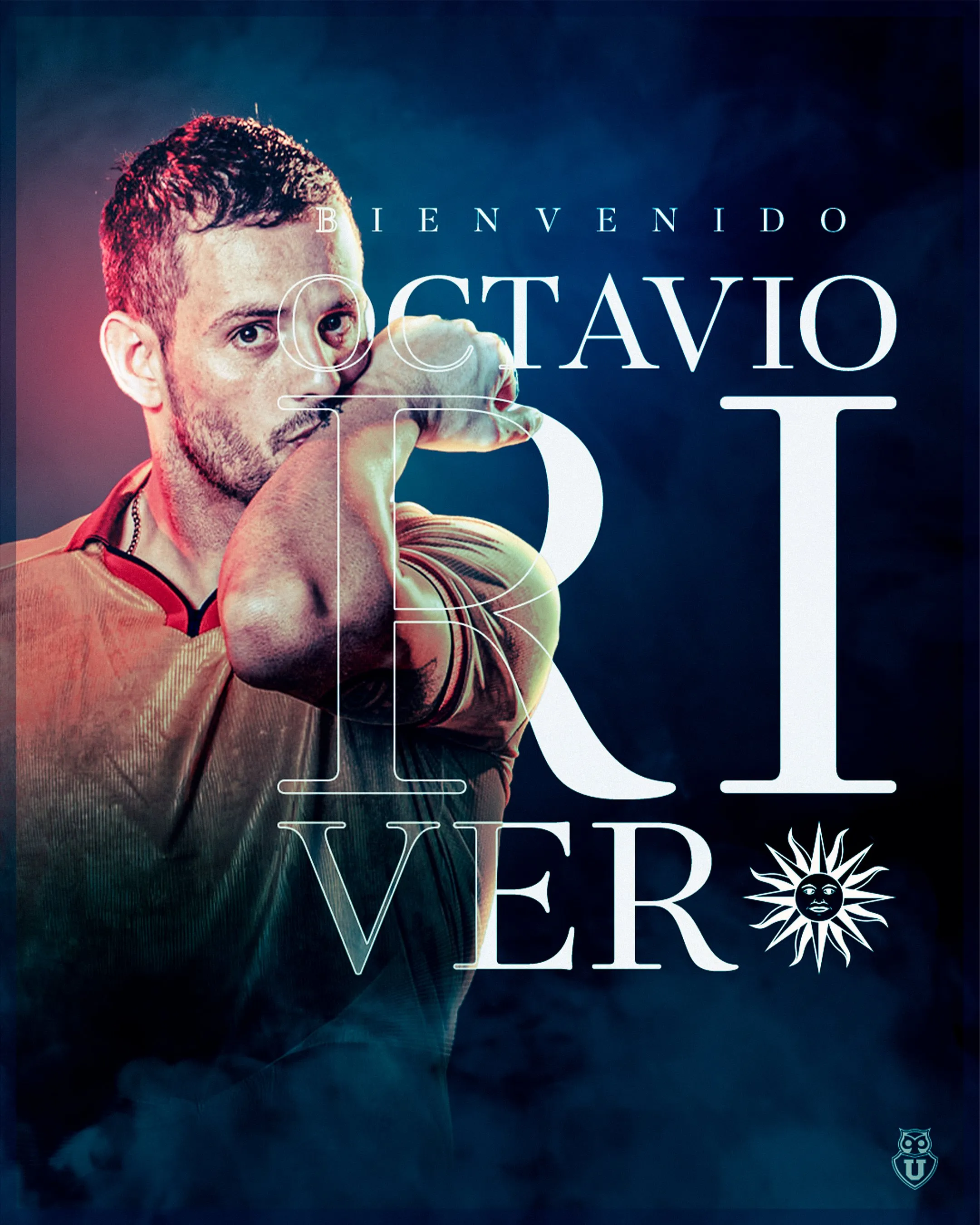 Listo Octavio Rivero en la U (@UdeChile).