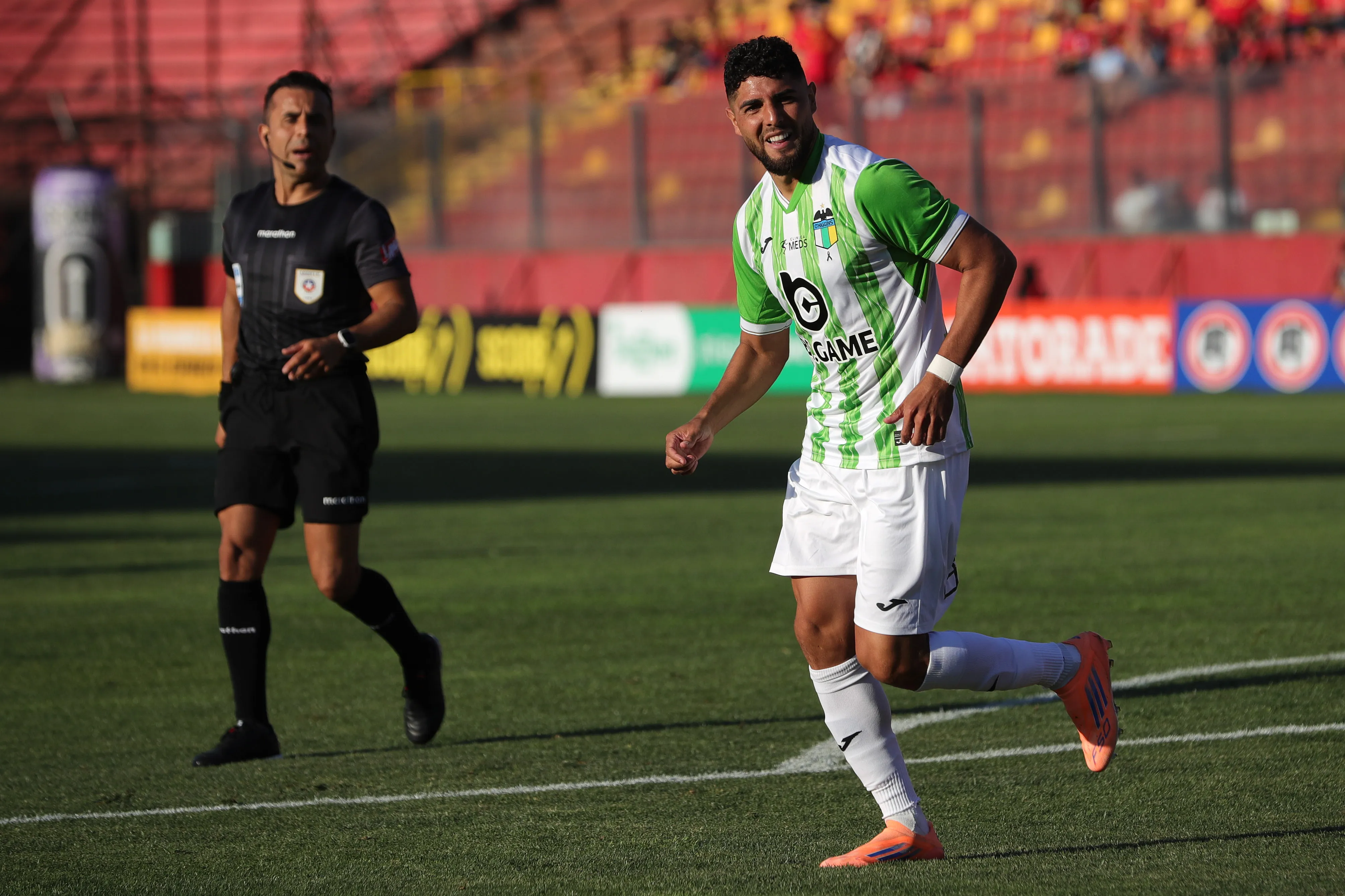 Maximiliano Romero viene de anotar convertir 7 tantos y aportó 2 asistencias en O’Higgins | FOTO: Felipe Zanca/Photosport