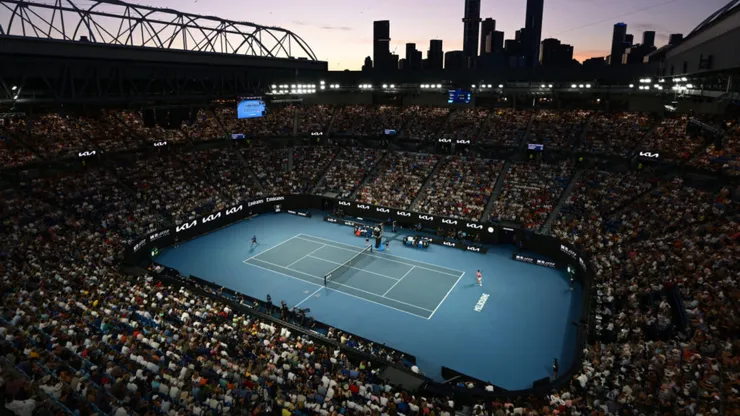Todo listo para que arranque el Australian Open.