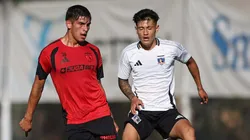 Yastin Cuevas comienza a asomar como la gran proyección para la delantera alba (Foto: @colocolooficial)