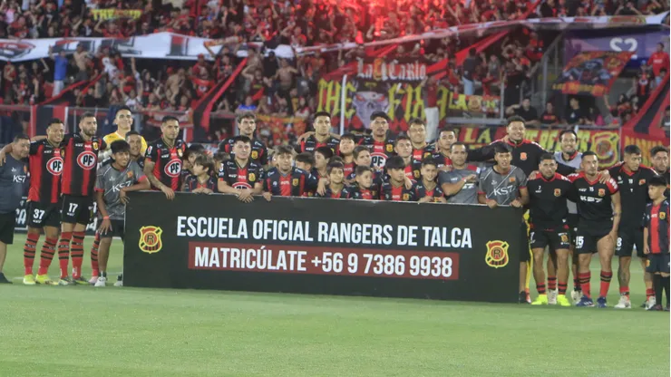 Rangers de Talca prepara una gran "Noche Rojinegra". (Foto: José Robles/Photosport)