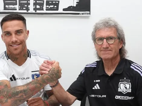 Javier Méndez tuvo su primer día como jugador de Colo Colo