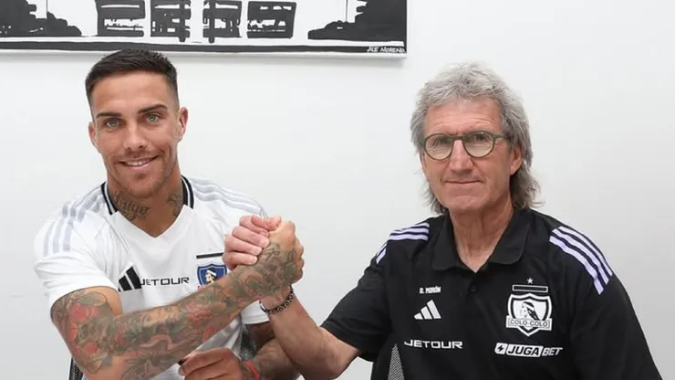 Javier Méndez es nuevo jugador de Colo Colo (Foto: Colo Colo)