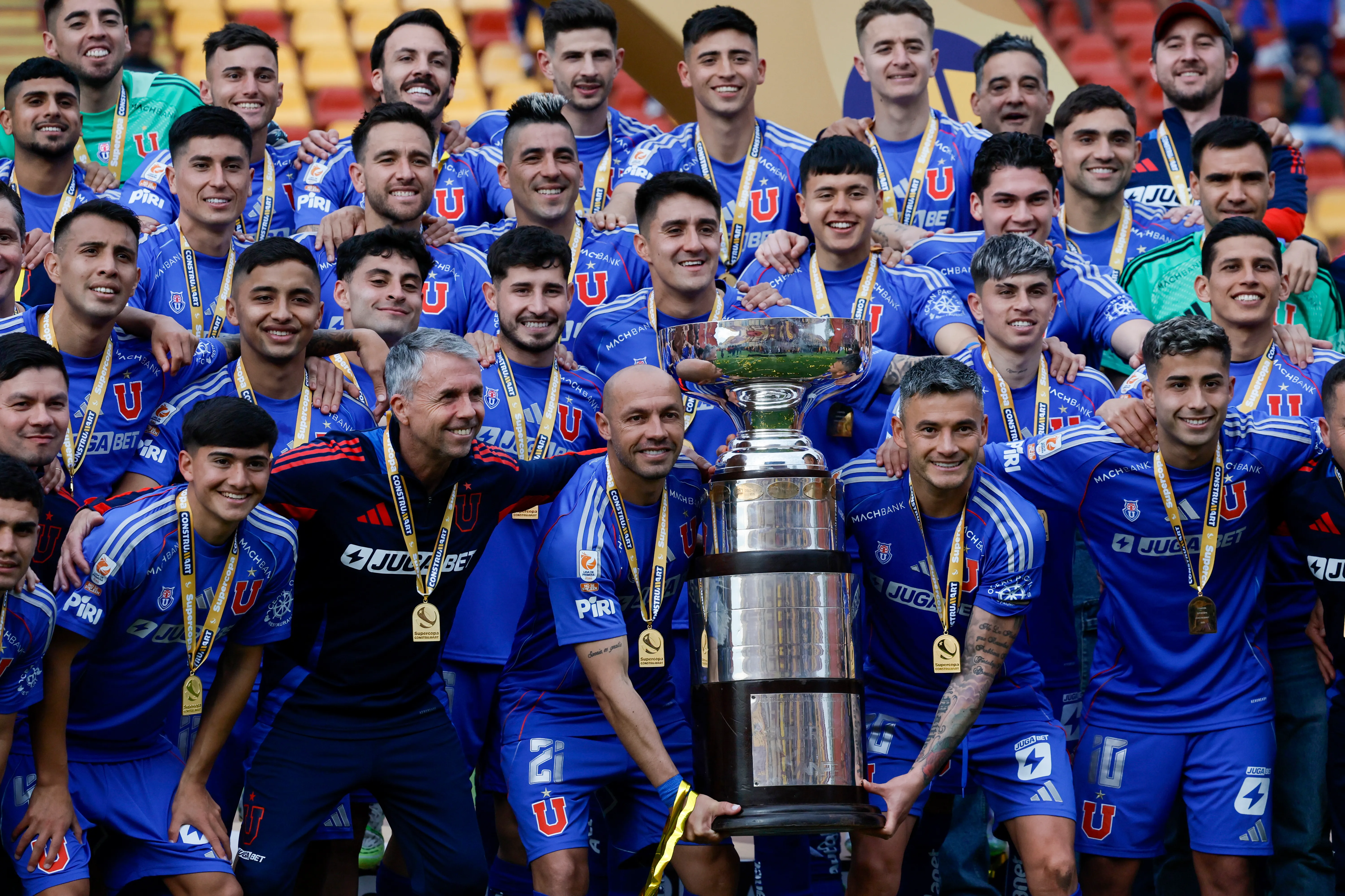 Universidad de Chile, último campeón de la Supercopa