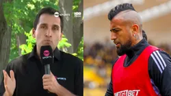 El periodista aseguró que Vidal podría jugar de central.
