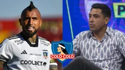 Gonzalo Jara reacciona al nuevo rol de Vidal en Colo Colo (Foto: Photosport)