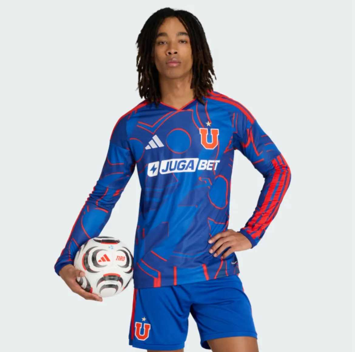 La nueva camiseta de la Universidad de Chile | Foto: Adidas