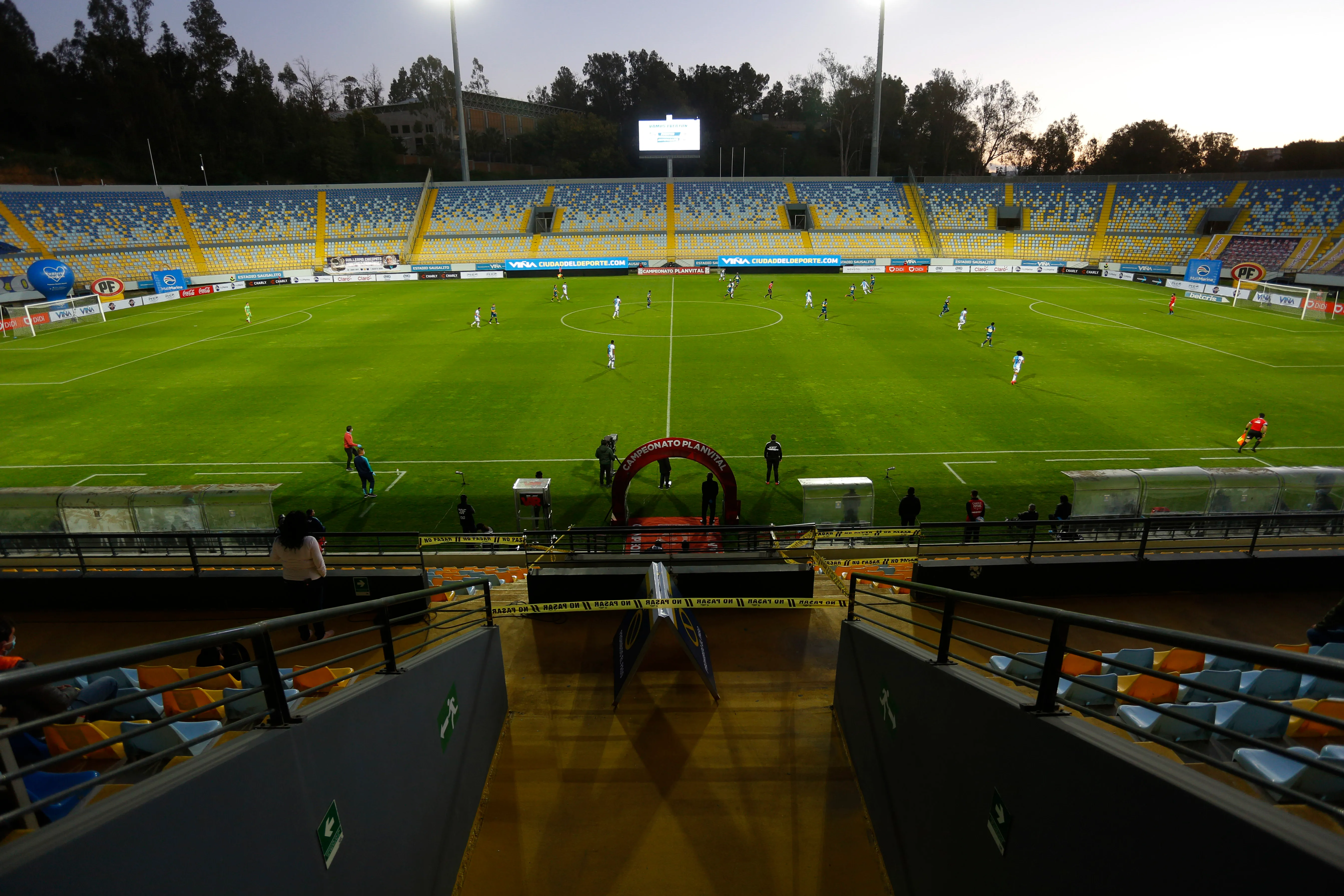 El Estadio Sausalito albergará la Supercopa 2026. (Foto: Raúl Zamora/Photosport)